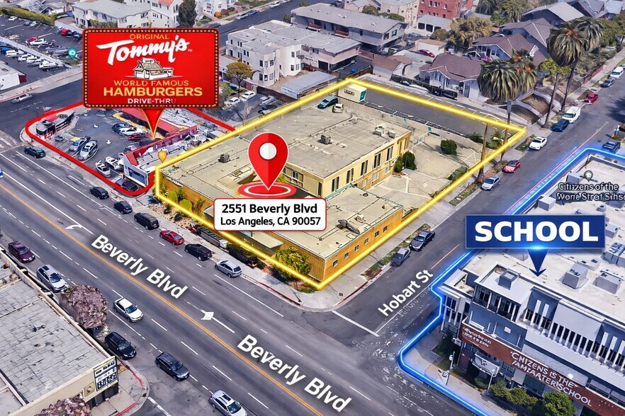 2551 Beverly Blvd, Los Angeles, CA à louer - Photo principale – Image 1 sur 13