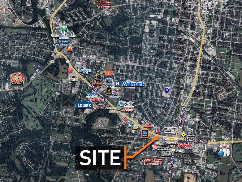 195 S James M Campbell Blvd, Columbia, TN à vendre - Photo de l’immeuble – Image 3 sur 5