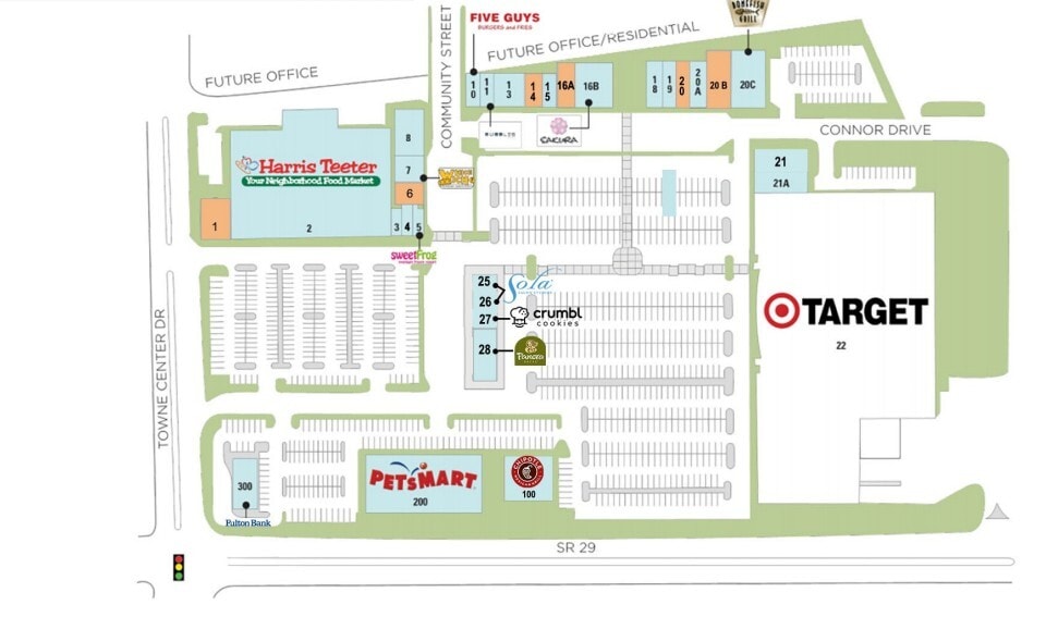 163 Connor Dr, Charlottesville, VA à louer Plan de site– Image 1 sur 1