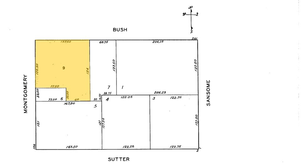 180 Montgomery St, San Francisco, CA à louer - Plan cadastral – Image 2 sur 9