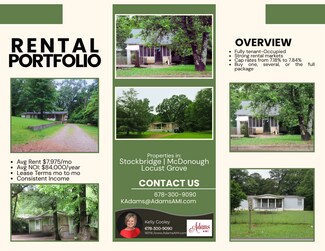 Plus de détails pour Six Residential Rental Package – à vendre, Stockbridge, GA