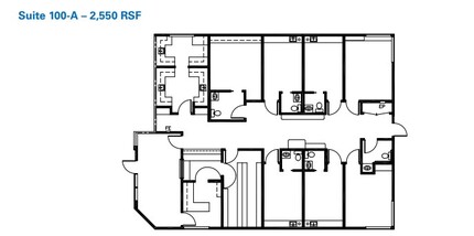 240 La Casa Via, Walnut Creek, CA à louer Plan d’étage– Image 2 sur 2