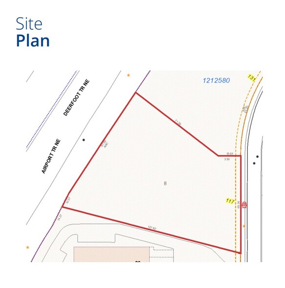 117 Freeport Cres NE, Calgary, AB à vendre - Plan de site – Image 2 sur 3