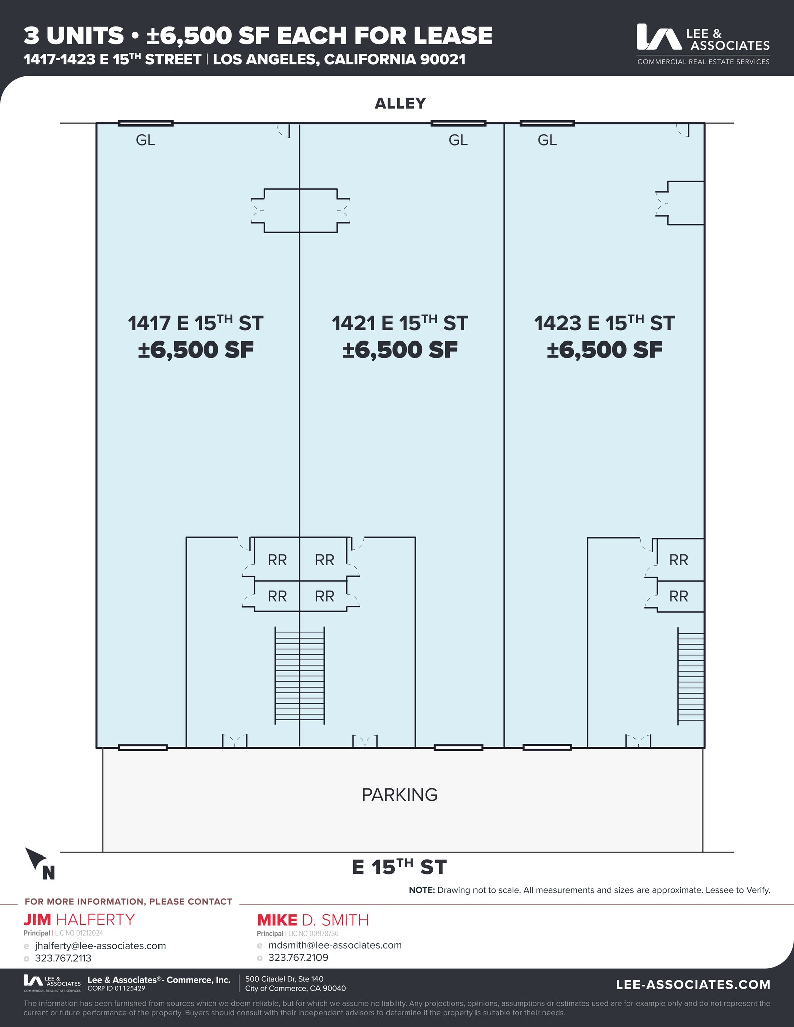 1417 15th, Los Angeles, CA à louer Plan de site– Image 1 sur 1