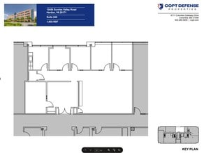 13454 Sunrise Valley Dr, Herndon, VA à louer Plan de site– Image 2 sur 2