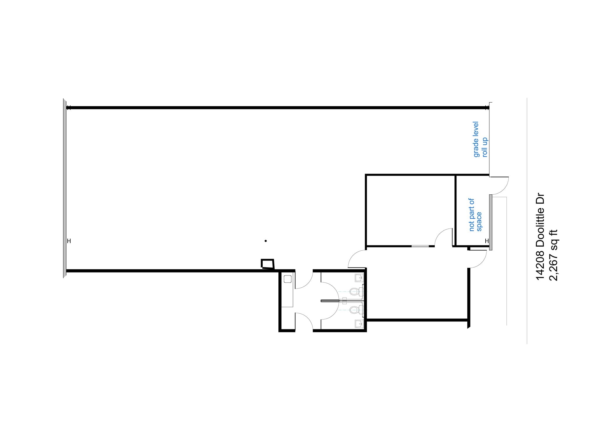 14204-14212 Doolittle Dr, San Leandro, CA à louer Plan de site– Image 1 sur 3