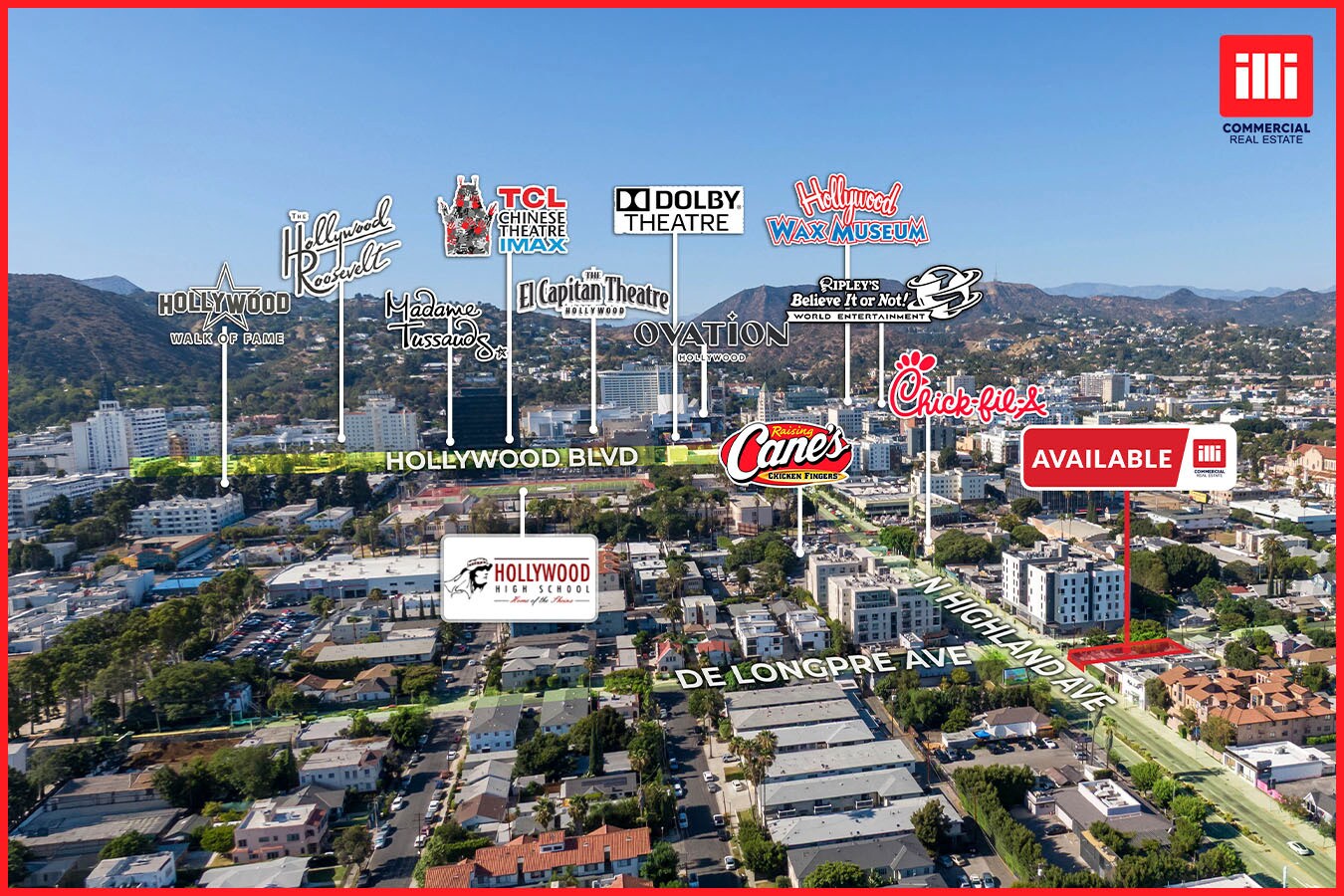 1358 N Highland Ave, Los Angeles, CA à vendre Photo de l’immeuble– Image 1 sur 17