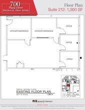 700 Plaza Dr, Secaucus, NJ à louer Plan d’étage– Image 1 sur 1