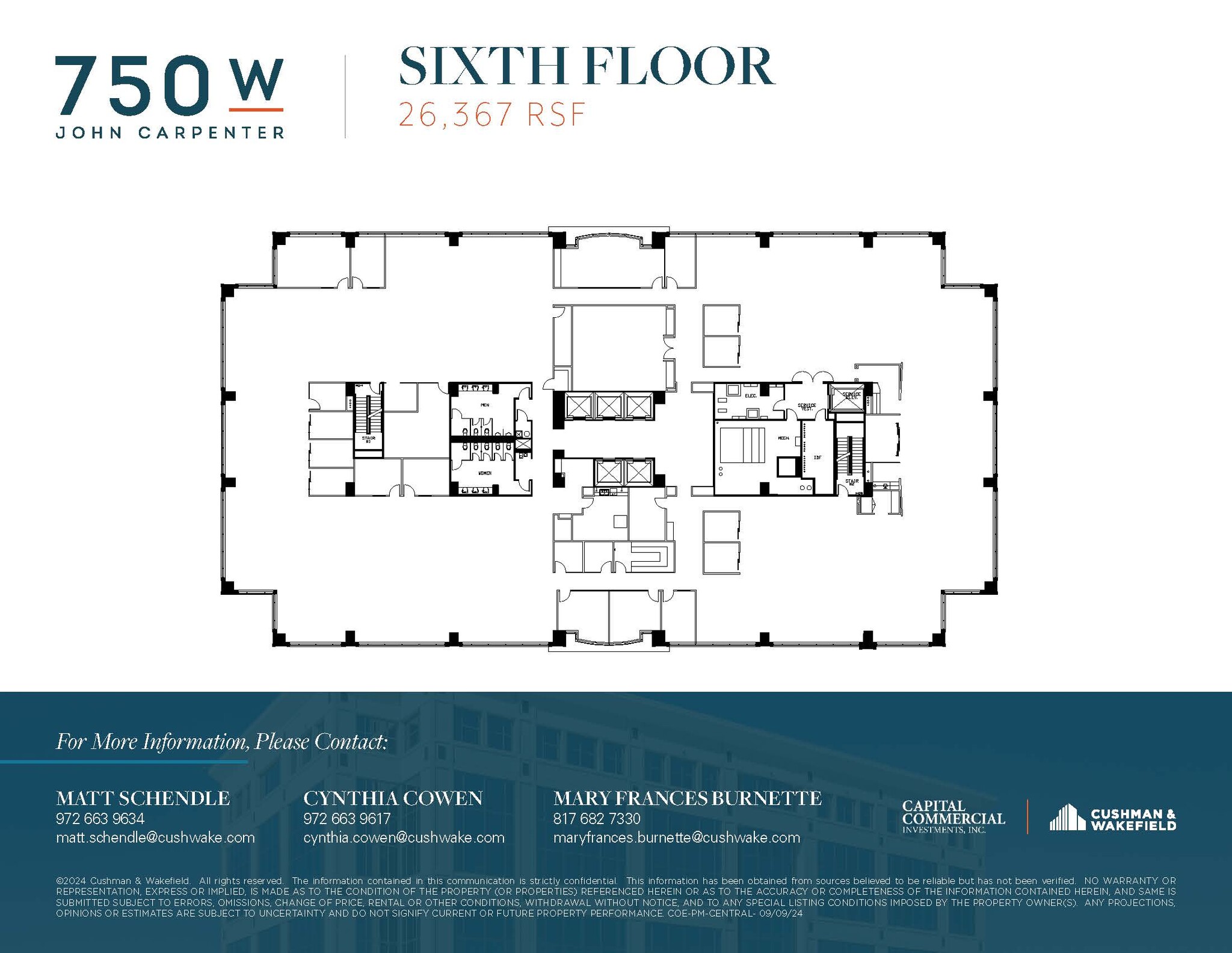 750 W John Carpenter Fwy, Irving, TX à louer Plan d’étage– Image 1 sur 1