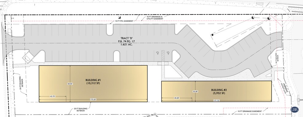 1307 & 1314 Windchime Ln, Melbourne, FL à vendre - Plan de site – Image 2 sur 2