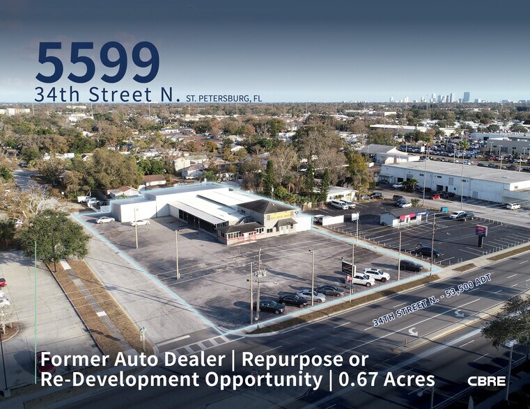 5599 34th St N, Saint Petersburg, FL à vendre - Photo principale – Image 1 sur 10