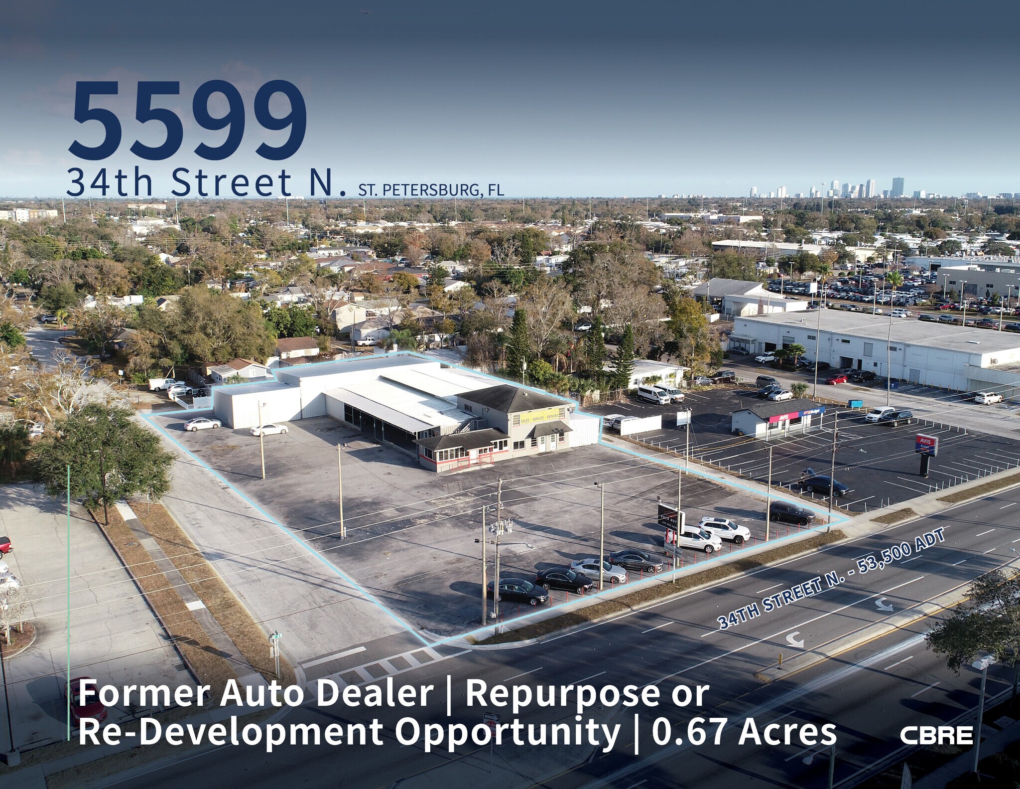 5599 34th St N, Saint Petersburg, FL à vendre Photo principale– Image 1 sur 11