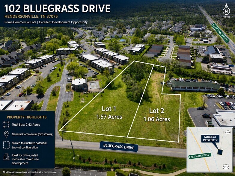 102 Bluegrass Dr, Hendersonville, TN à vendre - Photo de l’immeuble – Image 1 sur 1