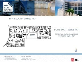 3470 NW 82nd Ave, Doral, FL à louer Plan d’étage– Image 2 sur 2