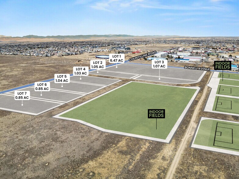 SEC County Line Rd. & Bonnell Ave, Erie, CO à vendre - Plan cadastral – Image 2 sur 4