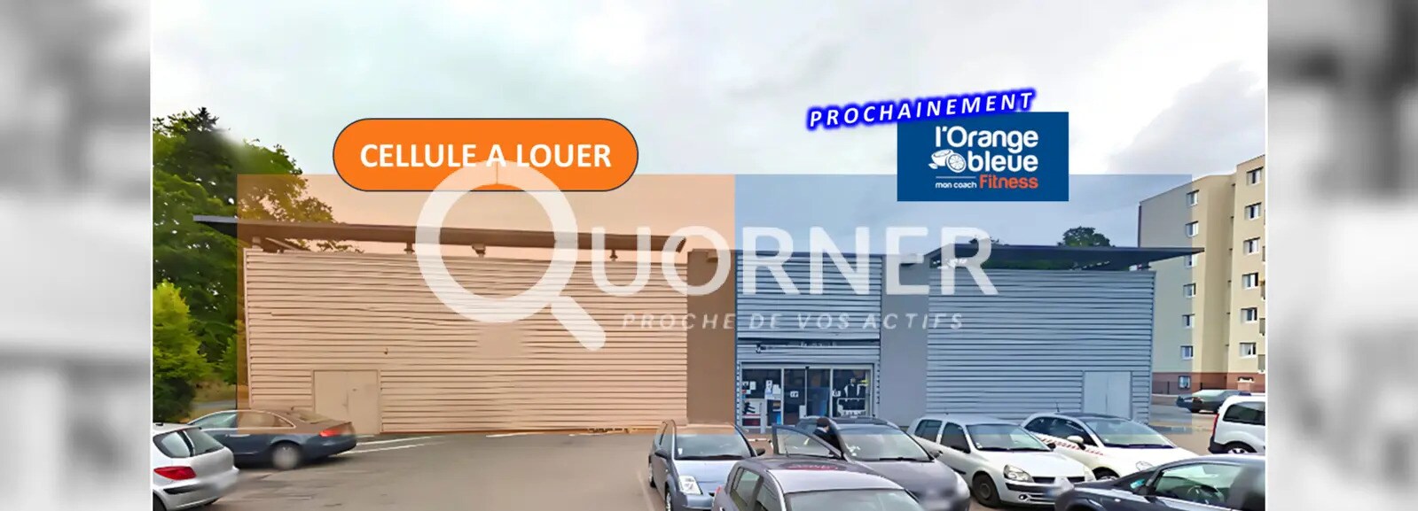 Local commercial dans Louviers à louer Photo de l’immeuble– Image 1 sur 4