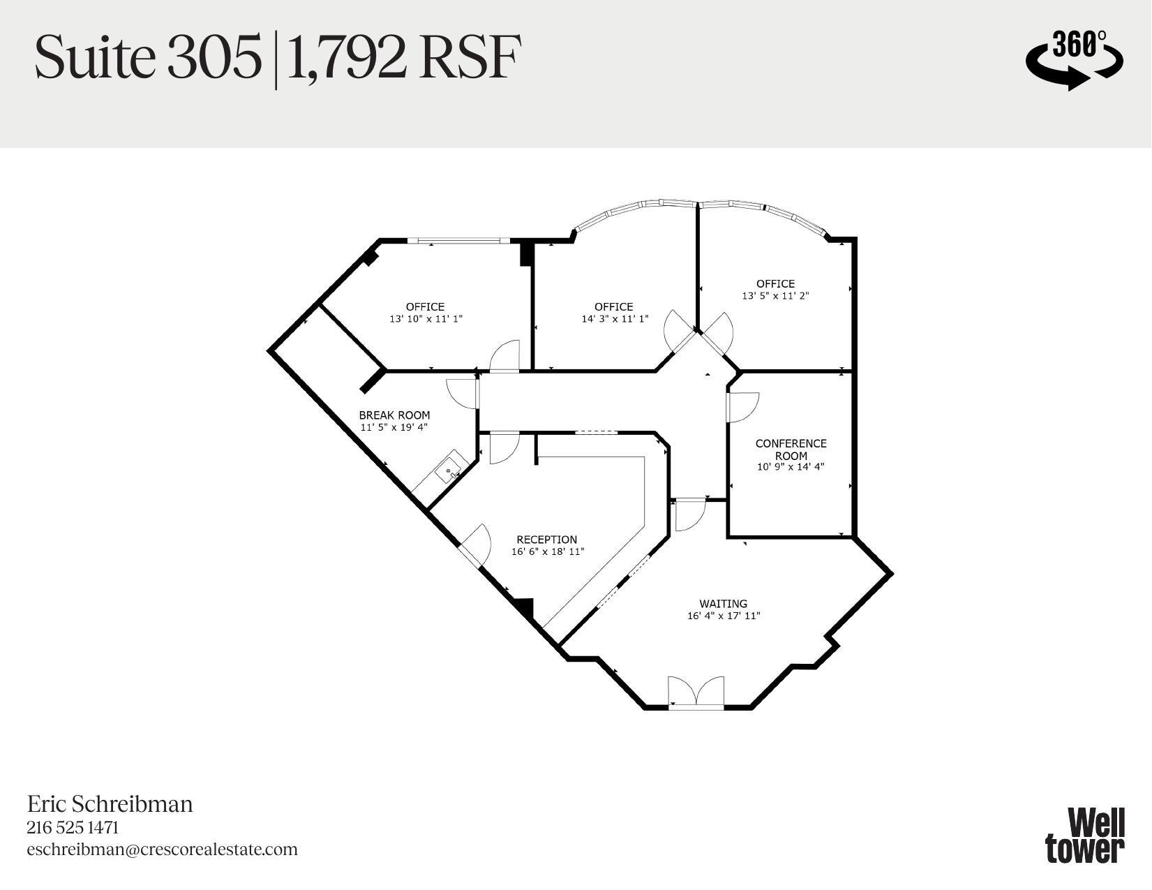 5655 Hudson Dr, Hudson, OH à louer Plan d’étage– Image 1 sur 1