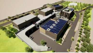 Villeneuve-lès-Maguelone - Vue aérienne vue de carte