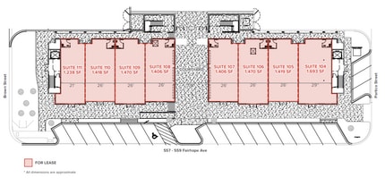 557 Fairhope Ave, Fairhope, AL à louer Plan d’étage– Image 1 sur 1