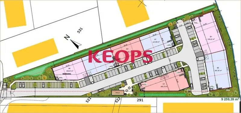 Rue Benjamin Franklin, Launaguet à louer - Plan de site – Image 3 sur 7