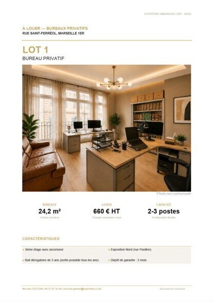 Bureau dans Marseille à louer - Photo de l’immeuble – Image 2 sur 17