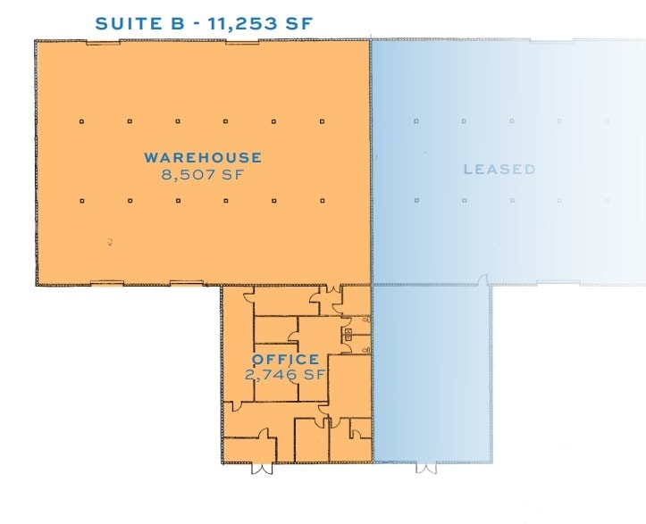 2226 Capital Blvd, Raleigh, NC à louer Plan d’étage– Image 1 sur 5