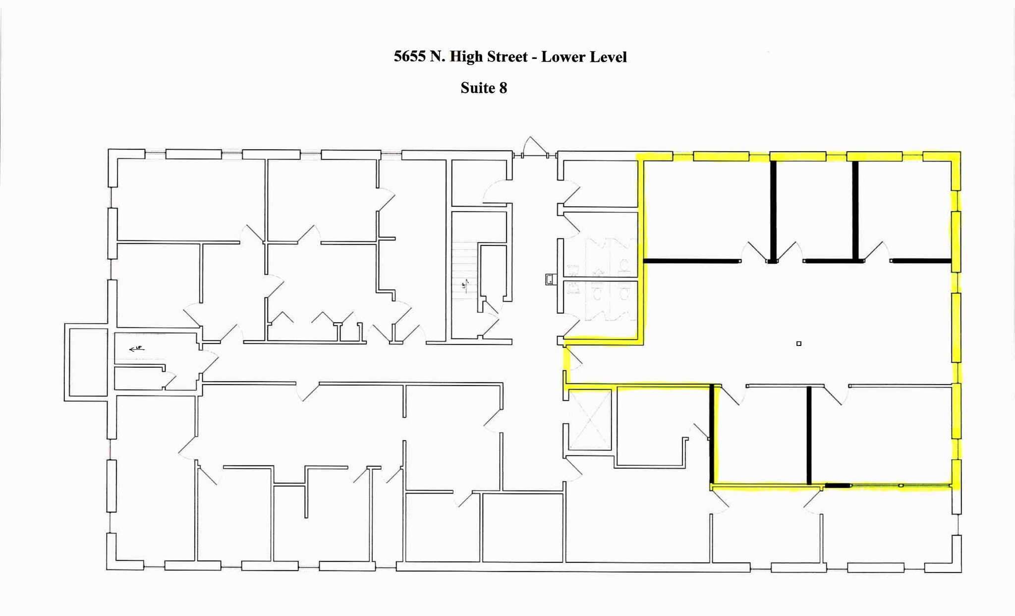 5655 N High St, Worthington, OH à louer Plan de site– Image 1 sur 1