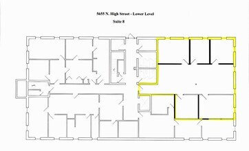 5655 N High St, Worthington, OH à louer Plan de site– Image 1 sur 1