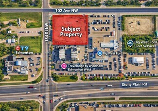 Plus de détails pour 18320 Stony Plain Rd NW, Edmonton, AB - Terrain à vendre