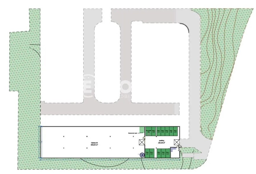 180 Rue Du Genevois, Chambéry à vendre - Plan de site – Image 2 sur 6