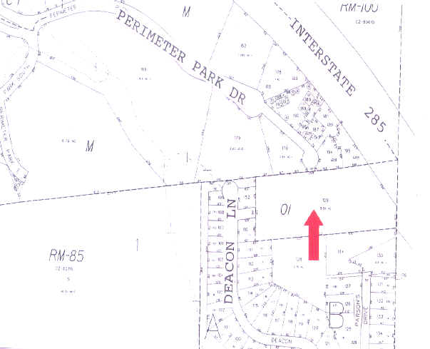 2358 Perimeter Park Dr, Atlanta, GA à louer - Plan cadastral – Image 3 sur 3