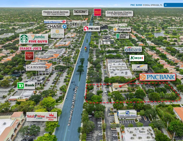 2561 N University Dr, Coral Springs, FL à vendre - Photo de l’immeuble – Image 3 sur 5