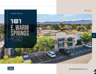 Plus de détails pour 181 E Warm Springs Rd, Las Vegas, NV - Bureau à vendre