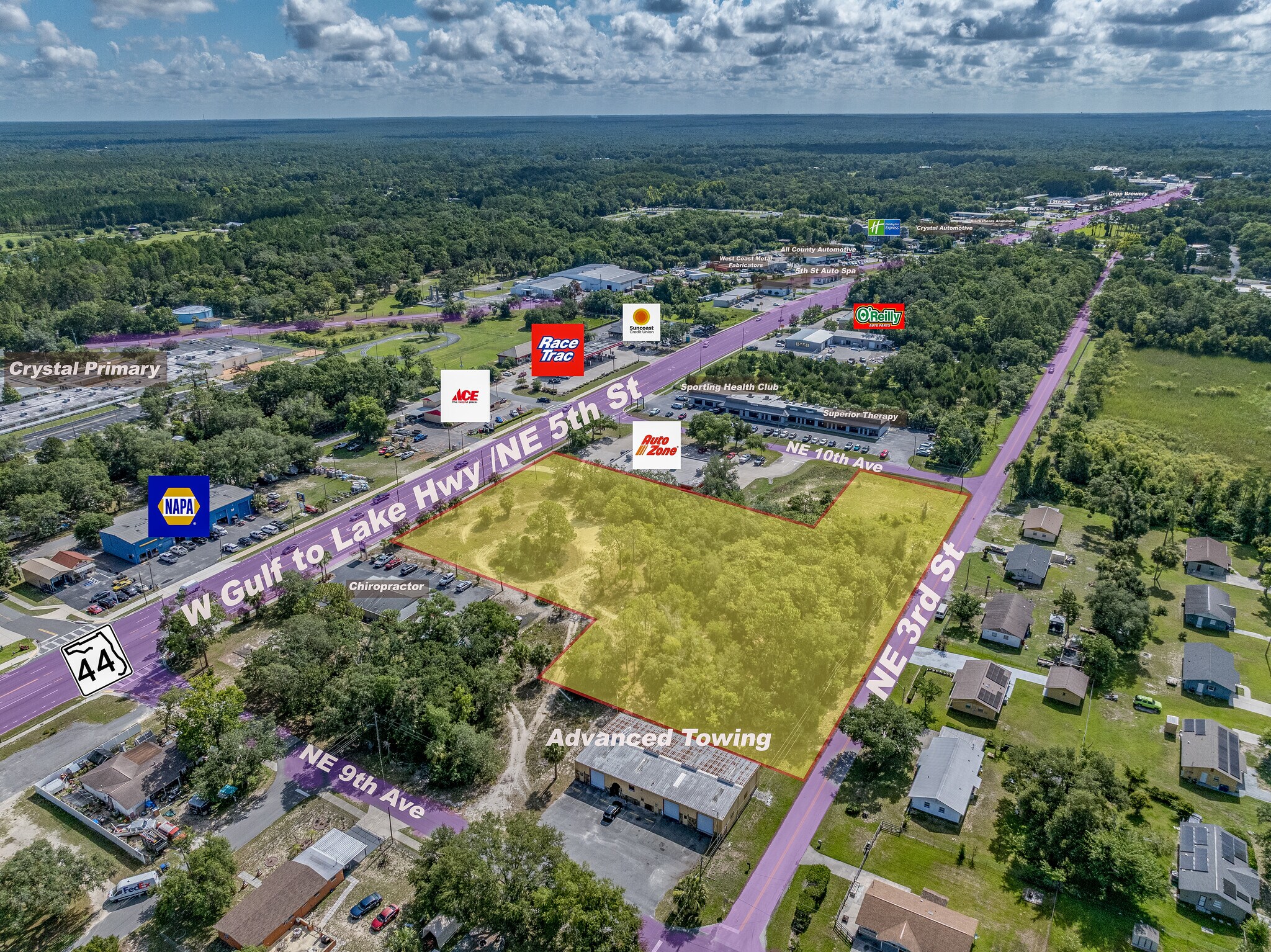 950 5th Street, Crystal River, FL à vendre Aérien– Image 1 sur 4