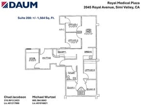 2045 Royal Ave, Simi Valley, CA à louer Plan de site– Image 2 sur 2