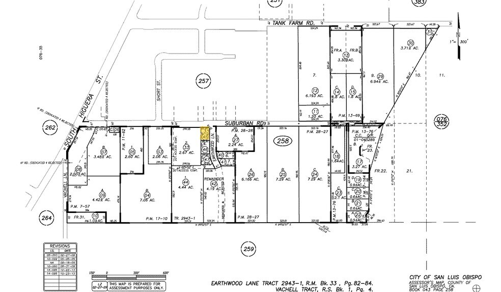 4015 Earthwood Ln, San Luis Obispo, CA à vendre - Plan cadastral – Image 3 sur 3