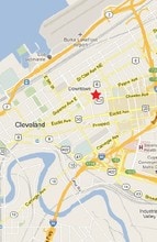 1500 Superior Ave, Cleveland, OH - Vue aérienne  vue de carte