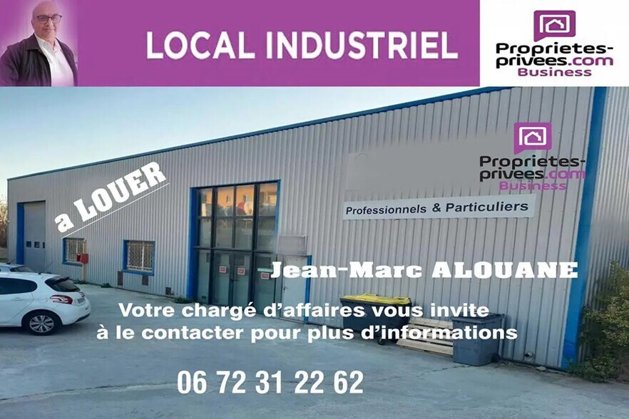 Local d’activités dans Frontignan à louer - Photo de l’immeuble – Image 3 sur 6