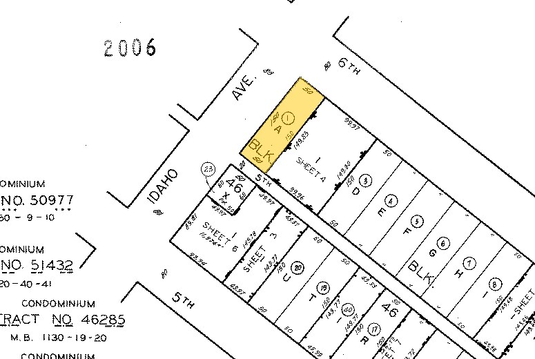 522-532 Idaho Ave, Santa Monica, CA à vendre - Plan cadastral – Image 2 sur 28