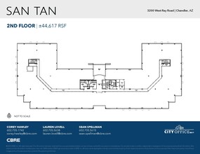 3200 W Ray Rd, Chandler, AZ à louer Plan d’étage– Image 1 sur 1