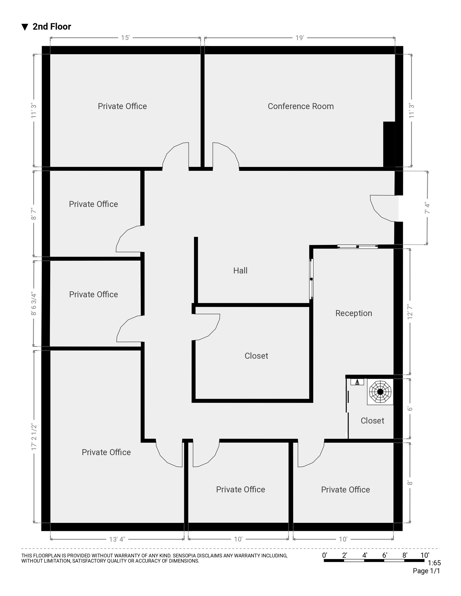 220 Congress Park Dr, Delray Beach, FL à louer Plan d’étage– Image 1 sur 1