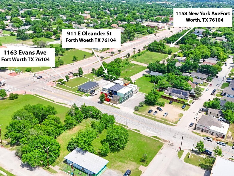 1158 New York Ave, Fort Worth, TX à vendre - Aérien – Image 2 sur 14