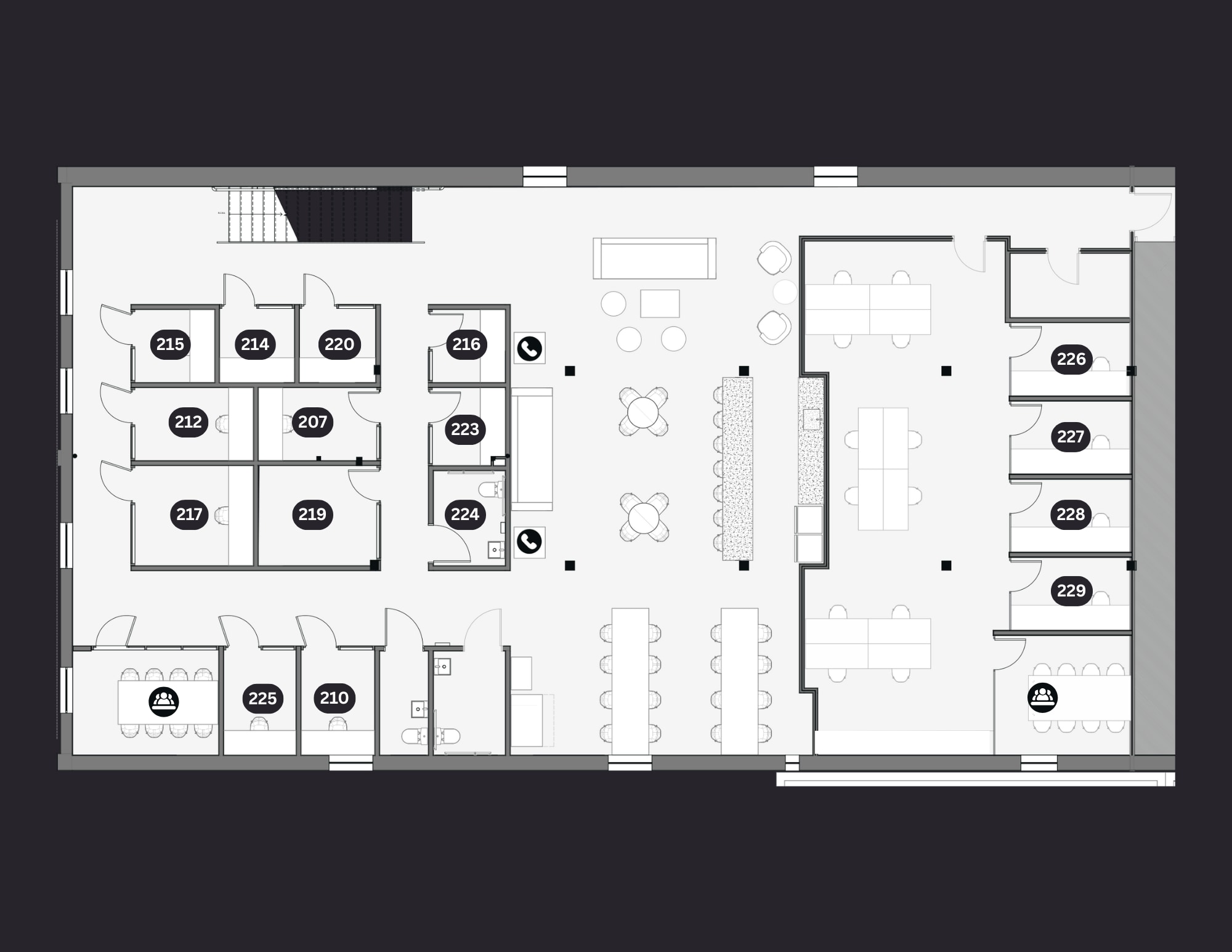 828 N Broadway St, Knoxville, TN à louer Plan d’étage– Image 1 sur 1