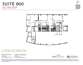 2525 McKinnon St, Dallas, TX à louer Plan d’étage– Image 1 sur 1