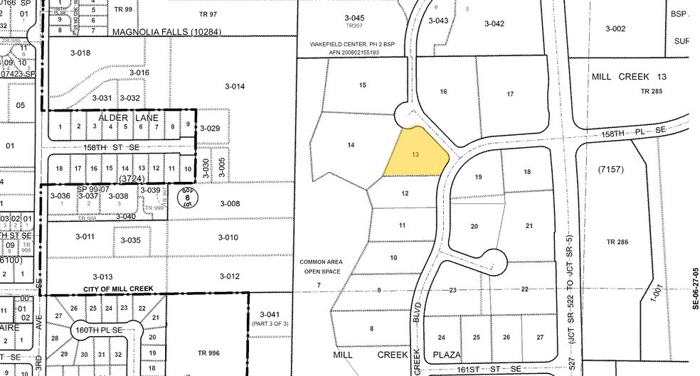 15808 Mill Creek Blvd, Mill Creek, WA à louer - Plan cadastral – Image 3 sur 6