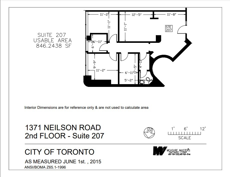 1371 Neilson Rd, Toronto, ON à louer Plan d’étage– Image 1 sur 1