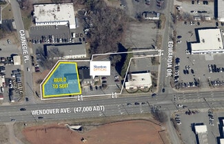 Plus de détails pour 4004 W Wendover Ave, Greensboro, NC - Local commercial à louer
