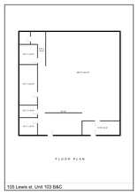 103-107 Lewis St, Fort Walton Beach, FL à louer Plan de site– Image 2 sur 24