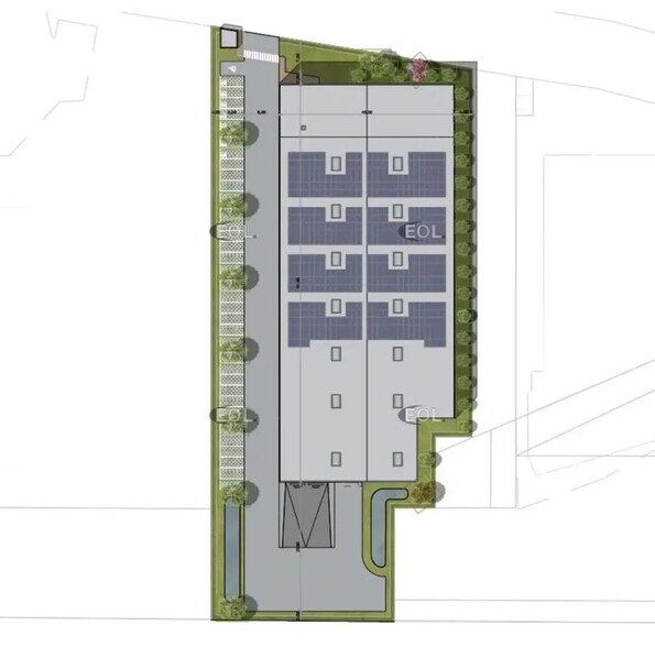 Industriel/Logistique dans Louvres à vendre - Plan de site – Image 2 sur 2