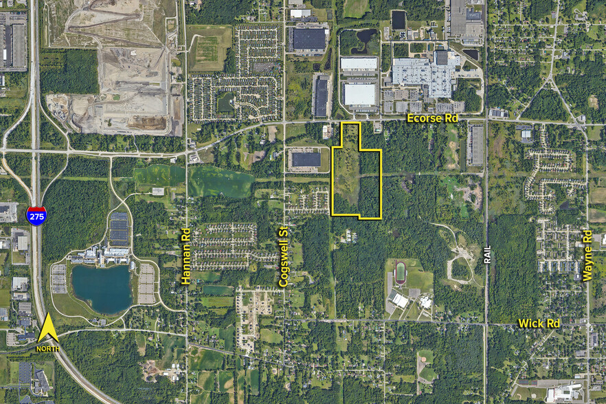 Ecorse Rd, Romulus, MI à vendre - Photo de l’immeuble – Image 1 sur 1